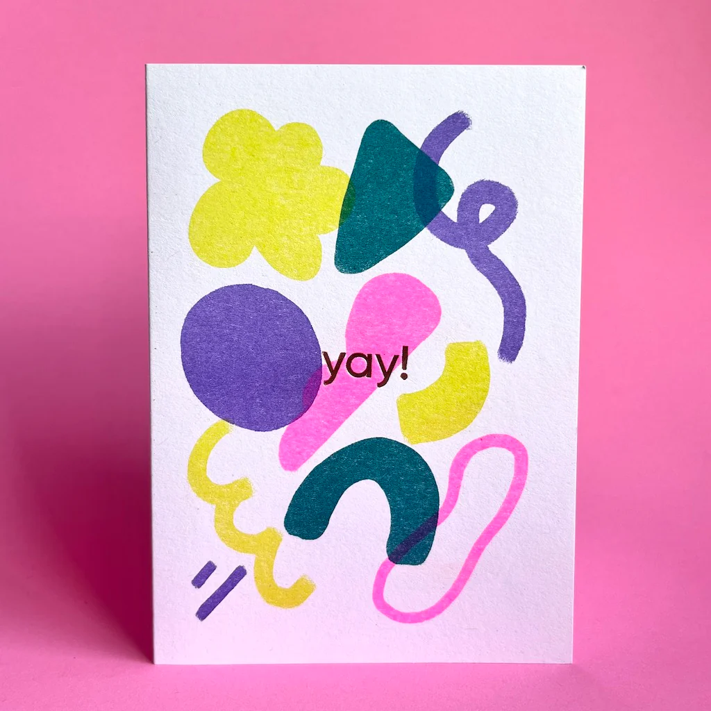 Riso & Hot Foil Cards